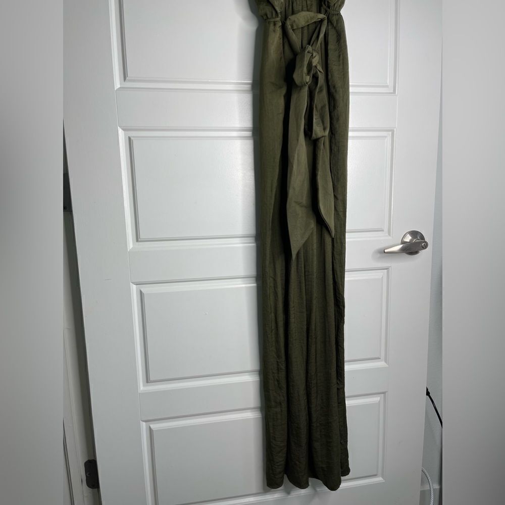 Gabrielle Union Olive Green Jumpsuit - Picture 5 of 9